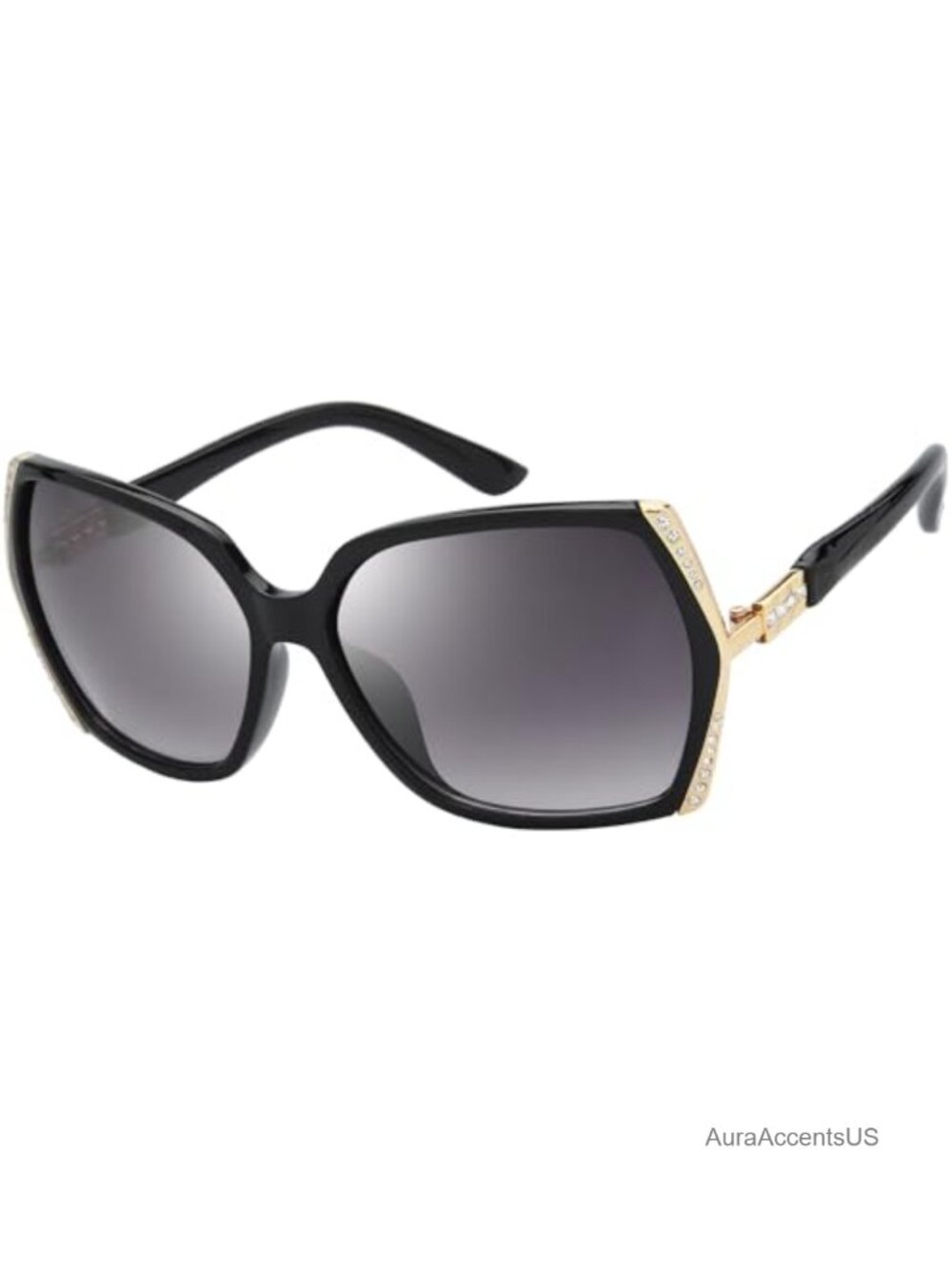 UV400 Butterfly Full-Frame Sunglasses Gradient Lens Gift Box